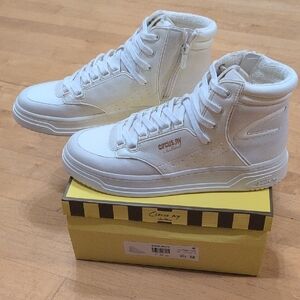 Circus by Sam Edelman Ivory High-Top Sneakers Irving 9.5 Women's NIB